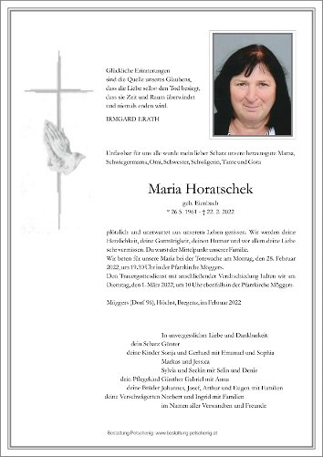 Maria Horatschek